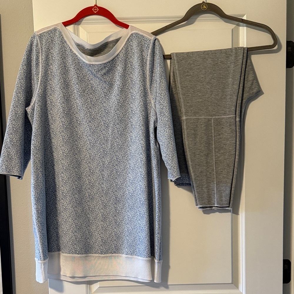Elegant Gray and Blue Women's Jumpsuit